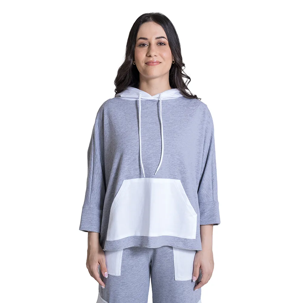 Su ter tipo hoodie con capucha loungewear BECO
