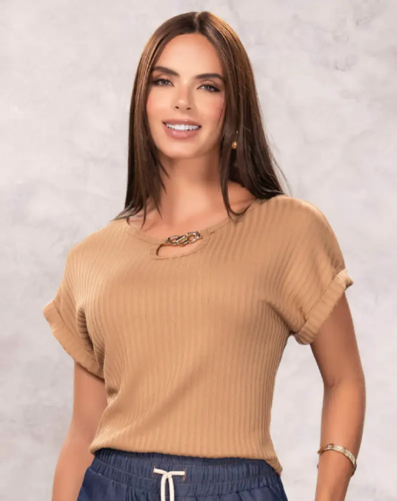 Blusas manga corta sales